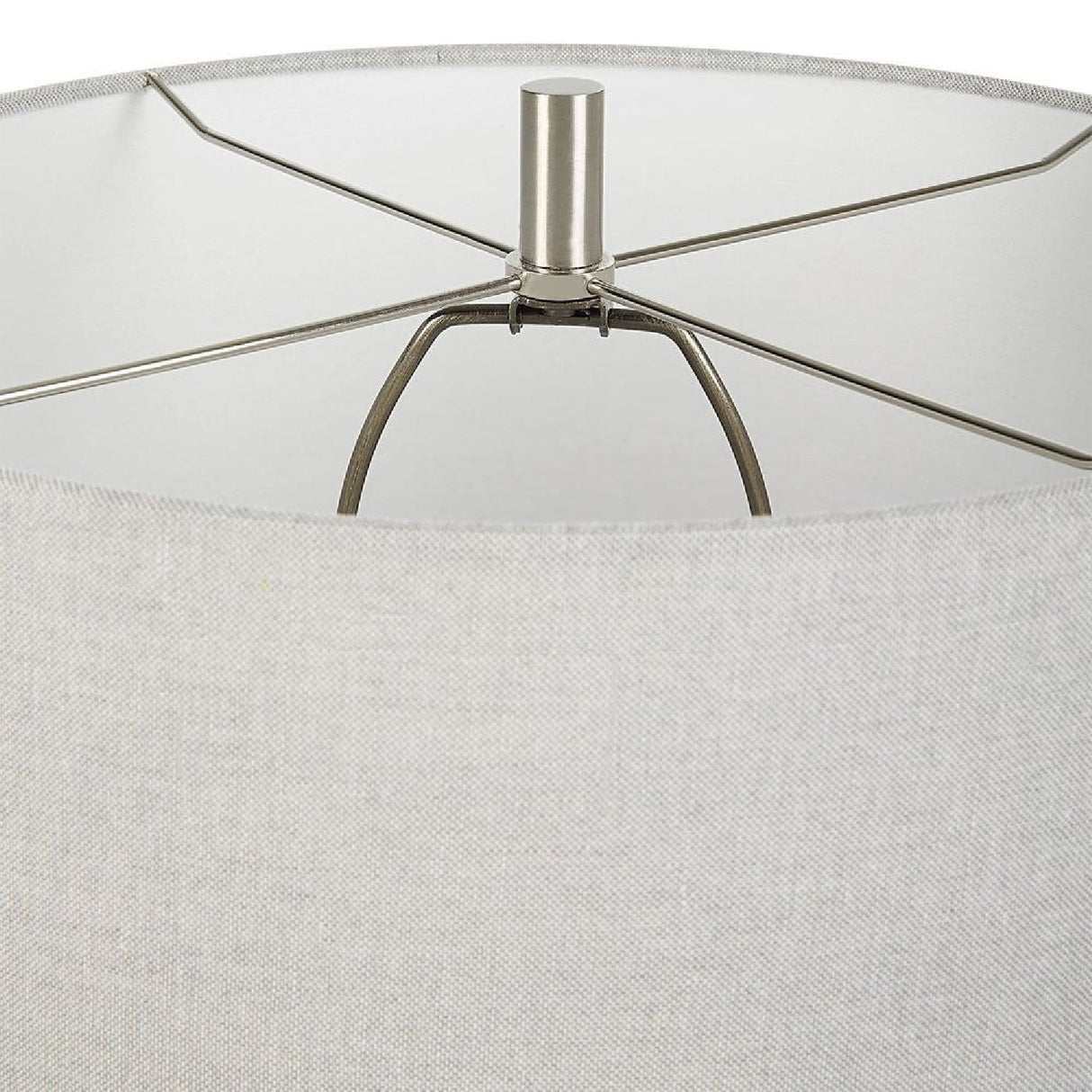 Two-Toned Ceramic Table Lamp by Uttermost Coen, alternate view 5