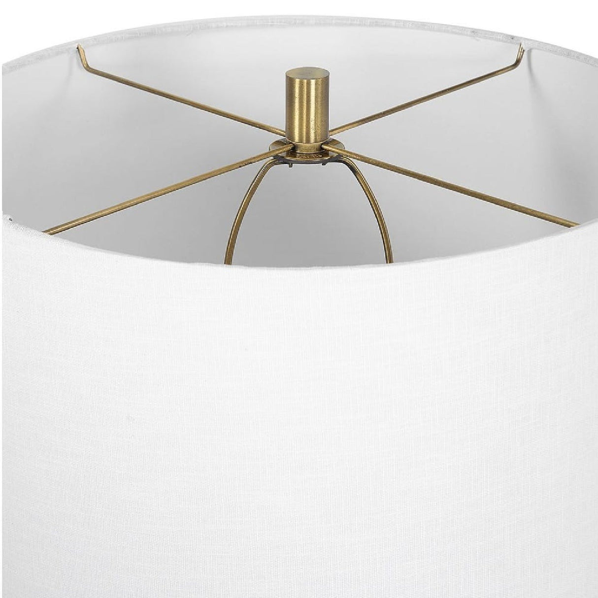 Geometric Patterned Ceramic Table Lamp by Uttermost Zade, alternate view 6