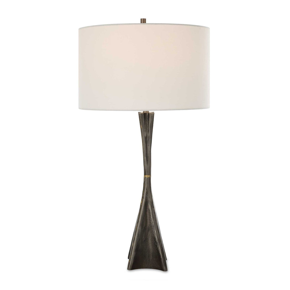 Modern European furniture - Textured Cast Iron Table Lamp by Uttermost Keiron - www.oroa.com