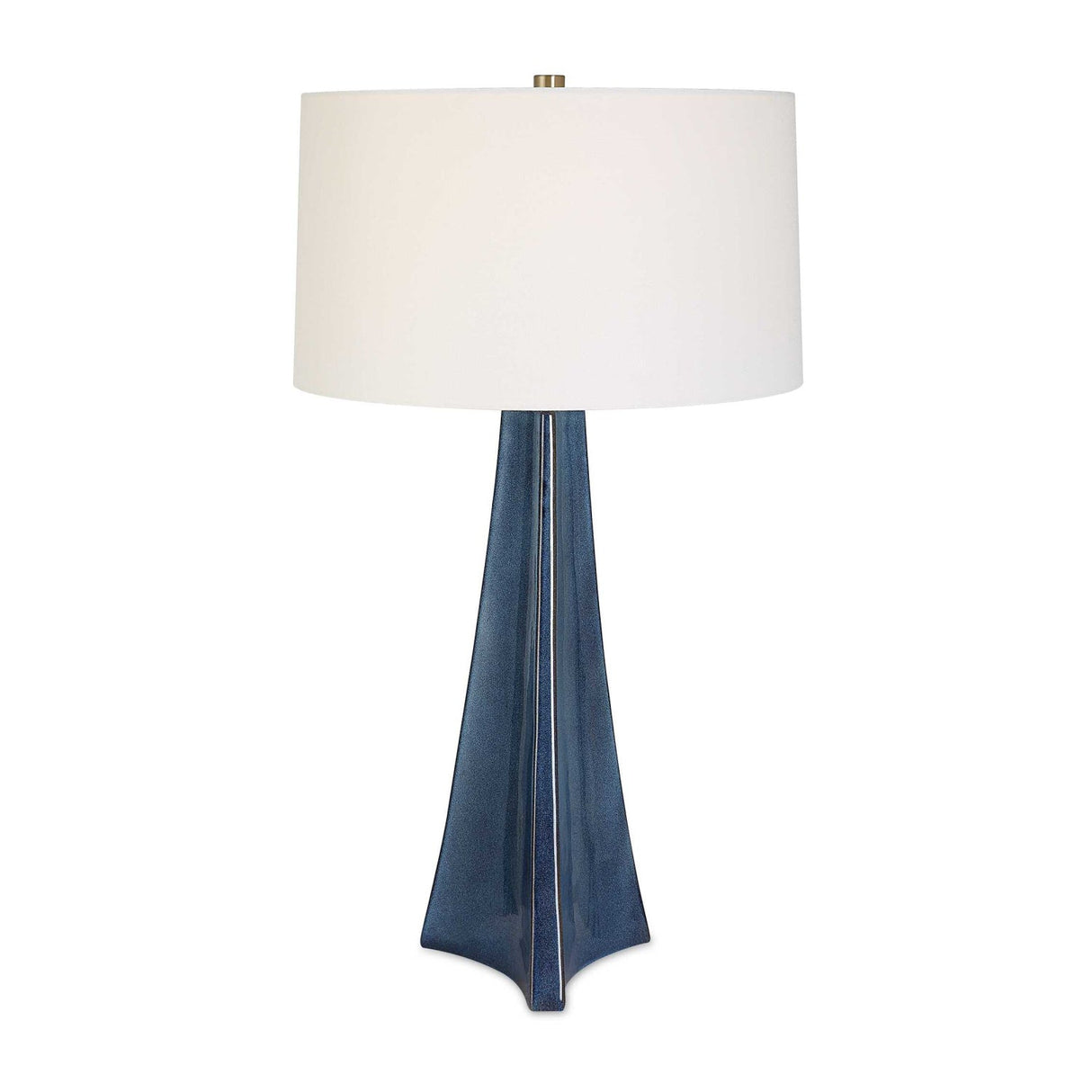 Tapered Blue Ceramic Table Lamp by Uttermost Teramo