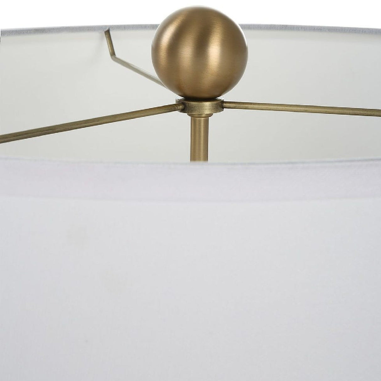 Glass Base Linen Table Lamp | Uttermost Cardoni - www.oroa.com
