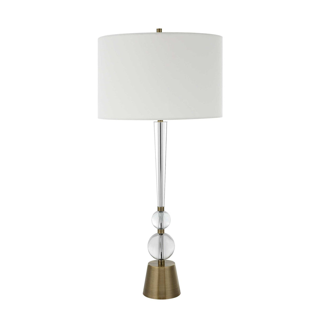Crystal Spheres Table Lamp by Uttermost Annily, alternate view 3