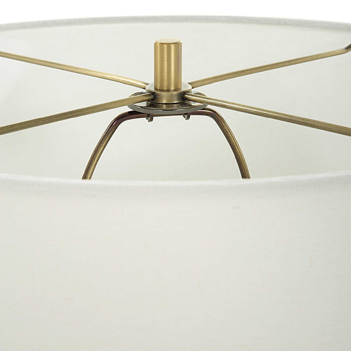 Square Column Base Table Lamp by Uttermost Crystal, alternate view 5