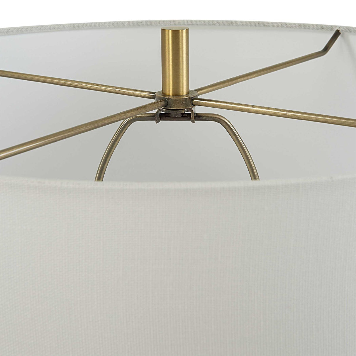 Modern European furniture - Embossed Tiles Ceramic Table Lamp by Uttermost Window Pane - www.oroa.com