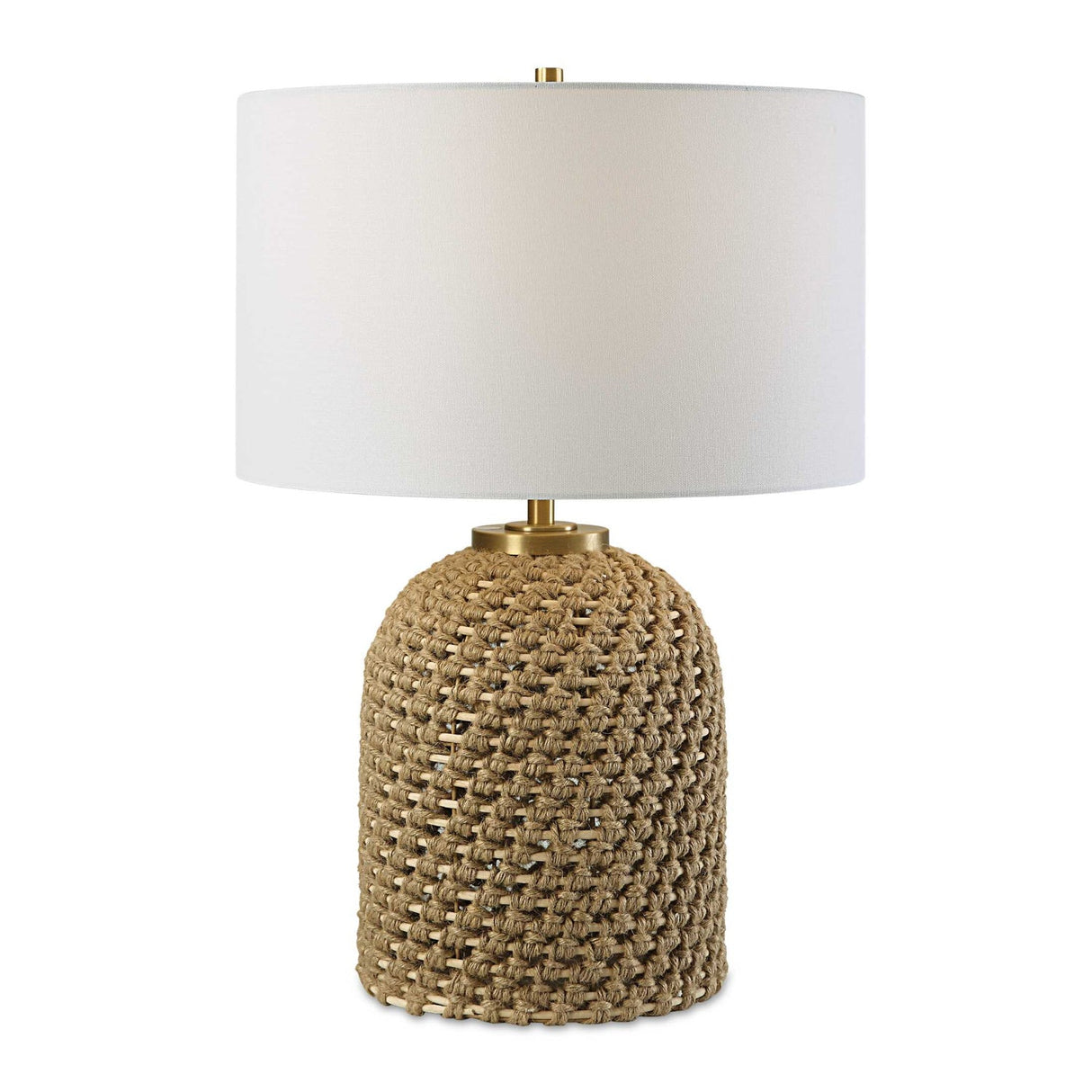 Knotted Natural Rope Table Lamp by Uttermost Kendari