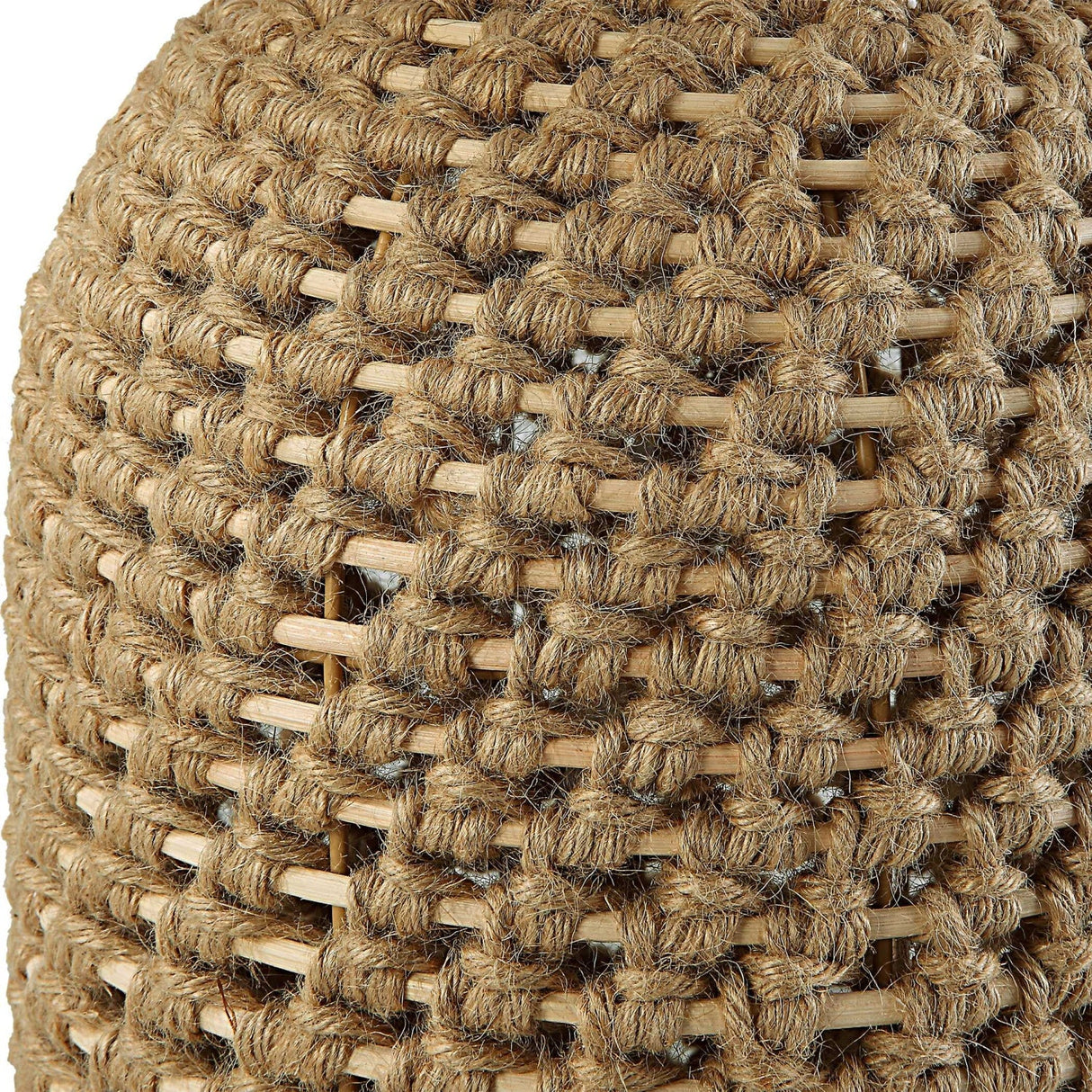 Knotted Natural Rope Table Lamp by Uttermost Kendari, alternate view 6