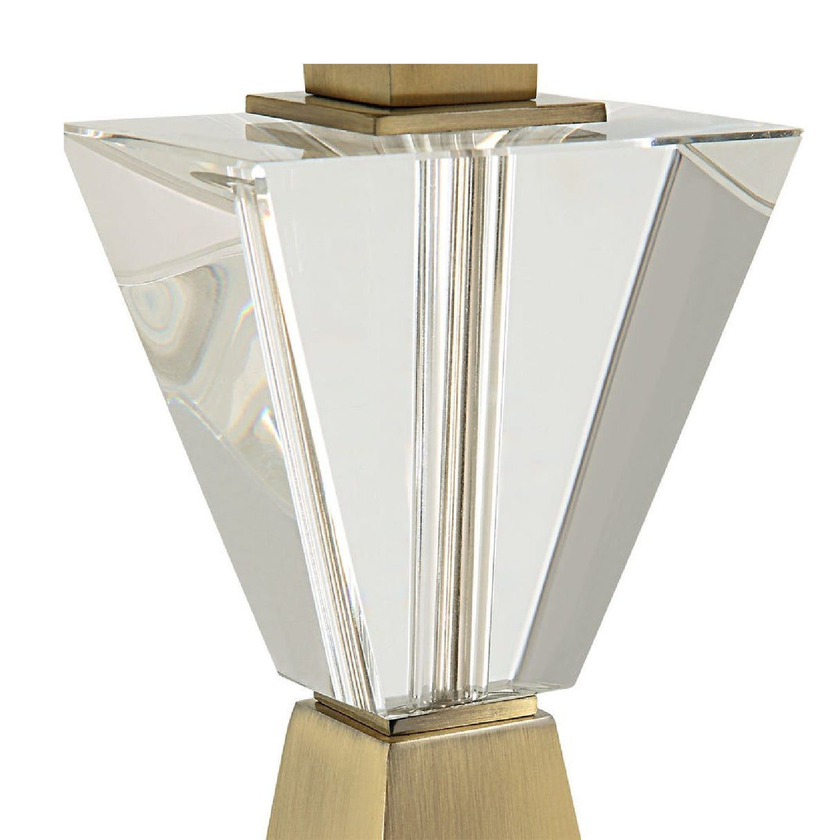 Tapered Brass Table Lamp | Uttermost Arete