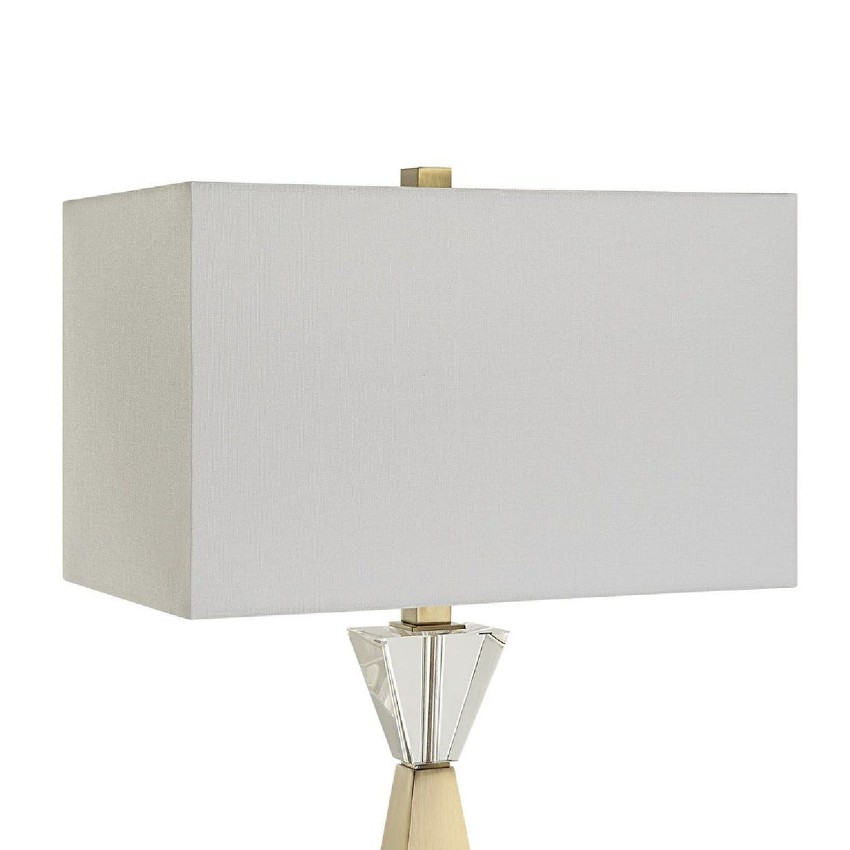 Modern European furniture - Tapered Brass Table Lamp by Uttermost Arete - www.oroa.com