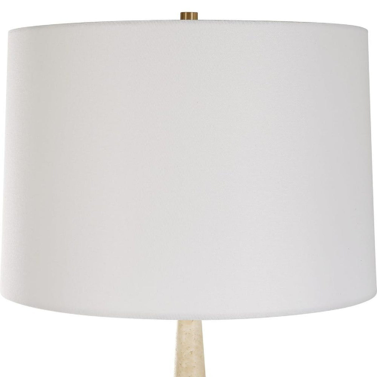 Modern European furniture - Beige Travertine Conical Table Lamp by Uttermost Palu - www.oroa.com