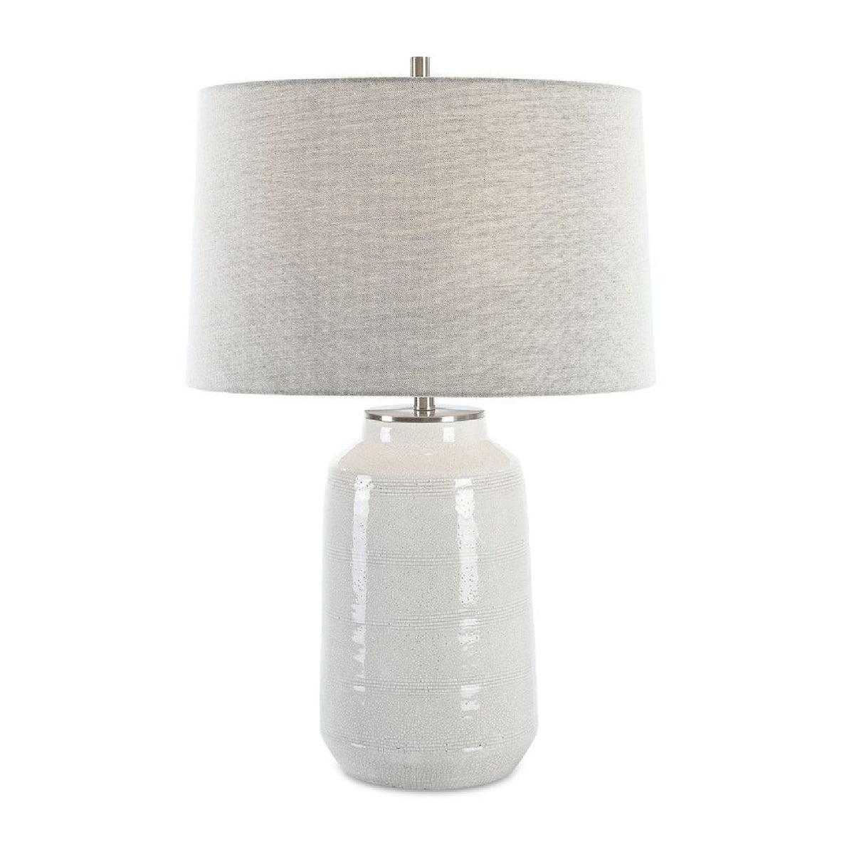 Crackled Glazed Ceramic Table Lamp | Uttermost Odawa