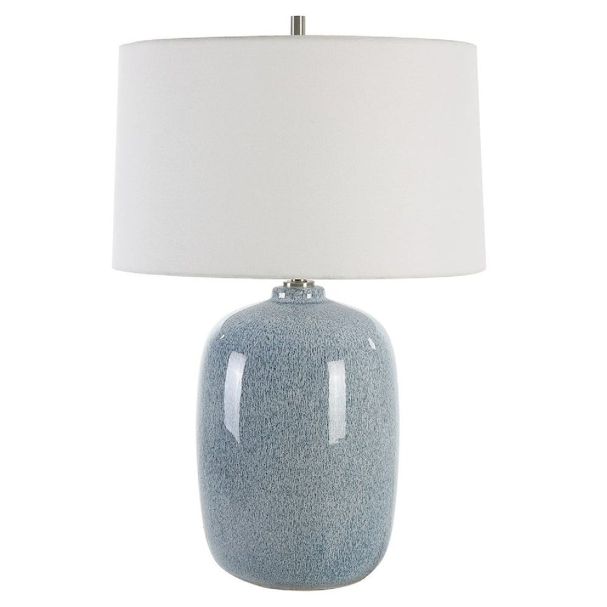 Sky Blue Ceramic Table Lamp by Uttermost Jubilee, alternate view 3