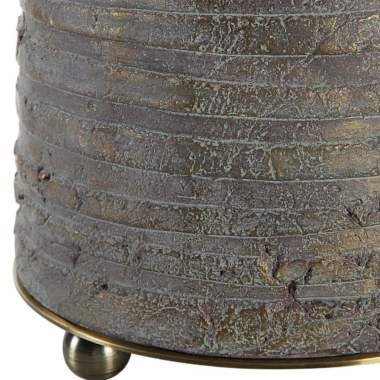 Bronze Ceramic Linen Table Lamp by Uttermost Gorda, alternate view 5