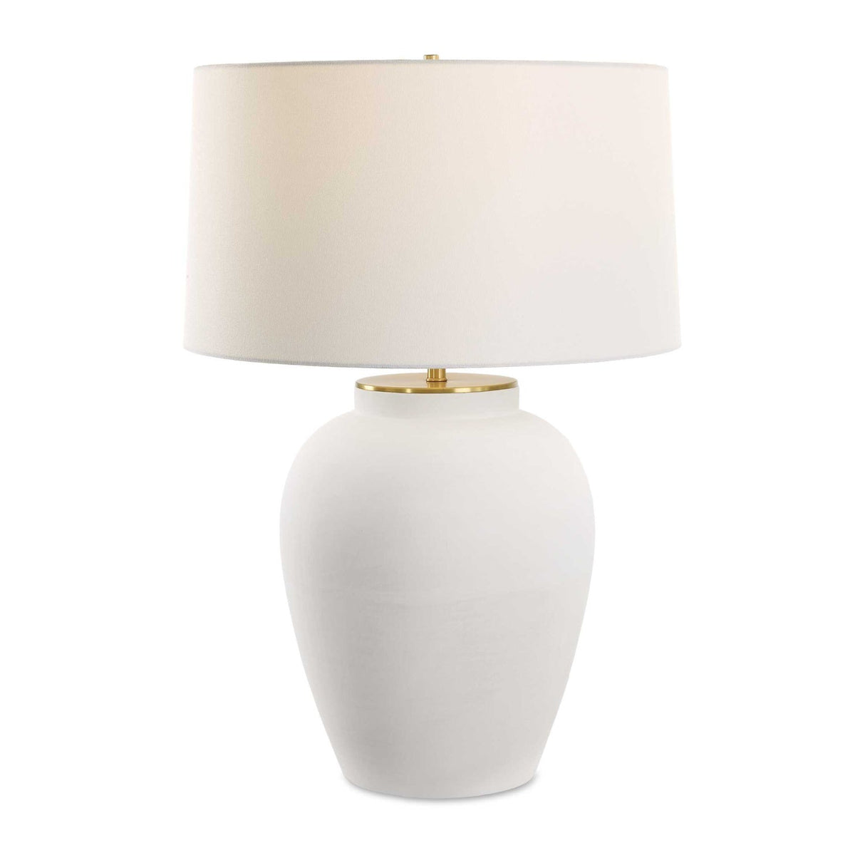 Modern European furniture - Classic White Ceramic Table Lamp - www.oroa.com
