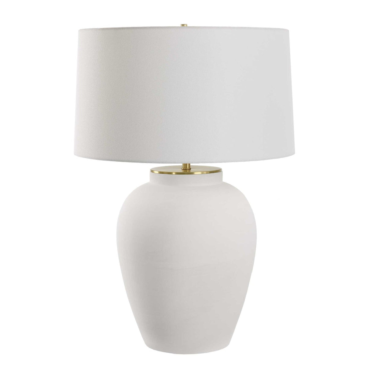 Modern European furniture - Classic White Ceramic Table Lamp - www.oroa.com