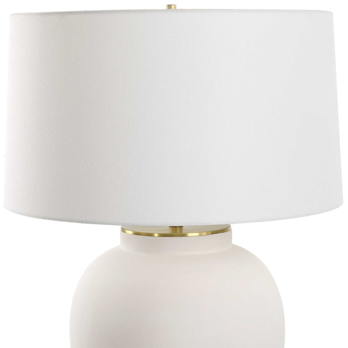 Modern European furniture - Classic White Ceramic Table Lamp - www.oroa.com