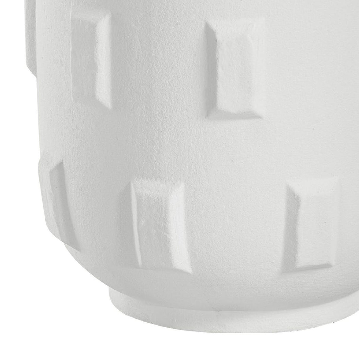 White Glazed Porcelain Table Lamp by Uttermost Emerie, alternate view 6