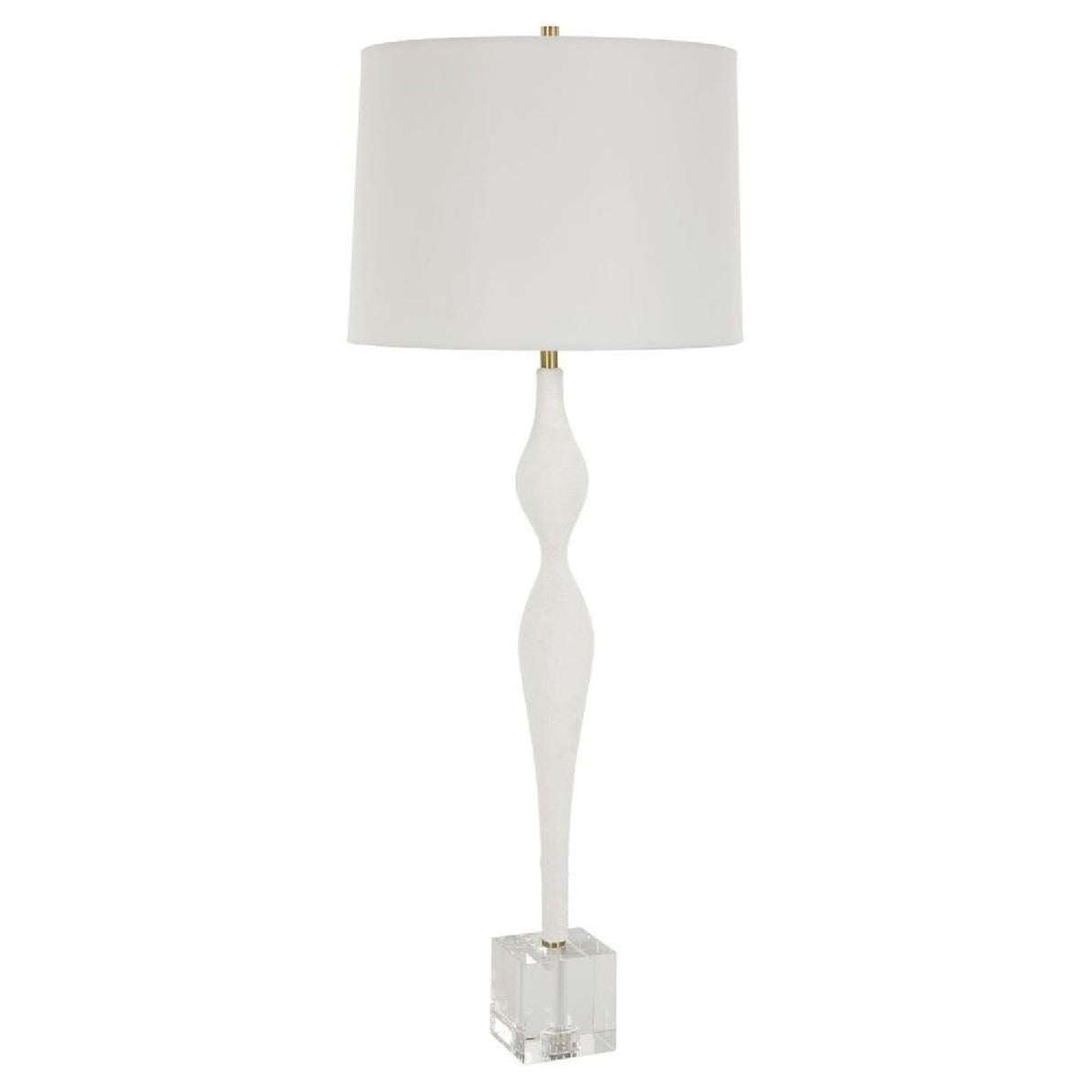 Modern European furniture - Textured White Ceramic Table Lamp by Uttermost Helena - www.oroa.com