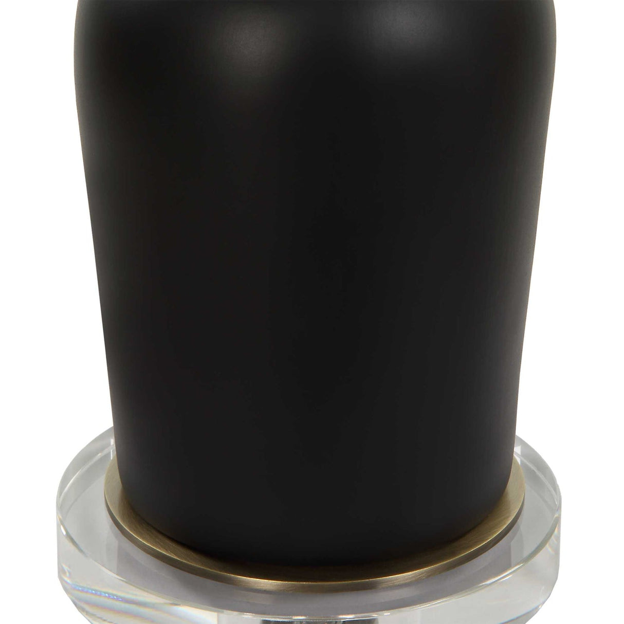 Modern European furniture - Black Ceramic Table Lamp - www.oroa.com