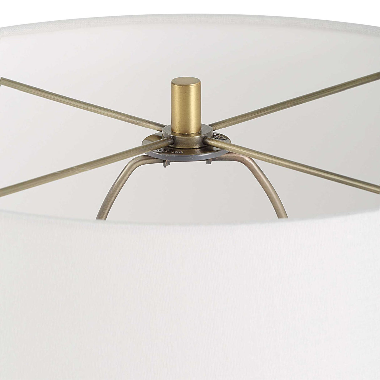 Modern European furniture - Gold Speckled Glass Table Lamp by Uttermost Lyra - www.oroa.com