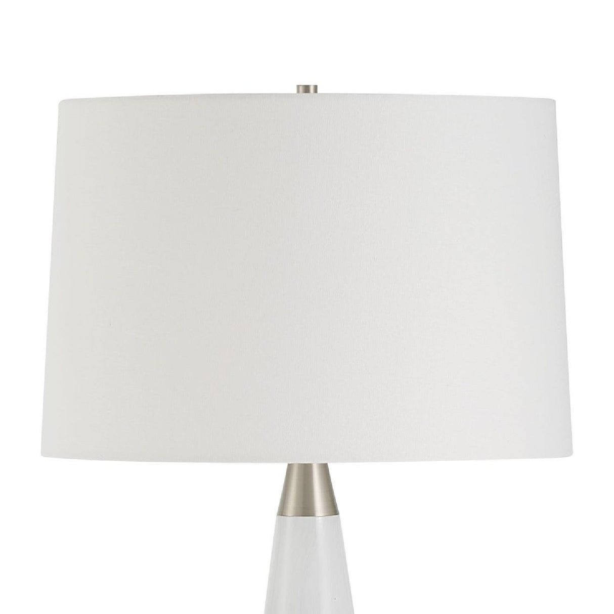 Modern European furniture - Gray & Silver Glass Table Lamp by Uttermost Quinn - www.oroa.com