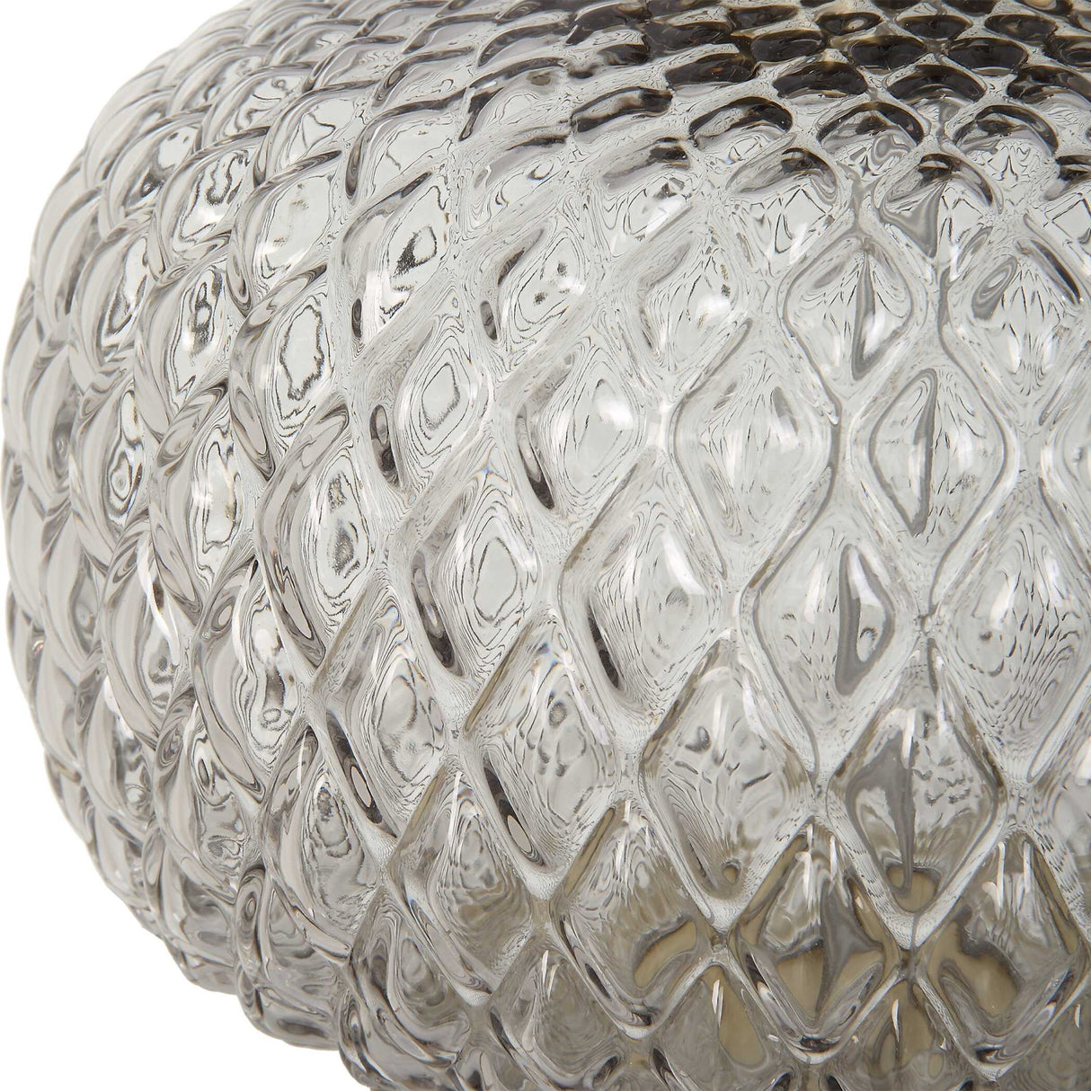 Lattice Embossed Glass Table Lamp | Oroa.com