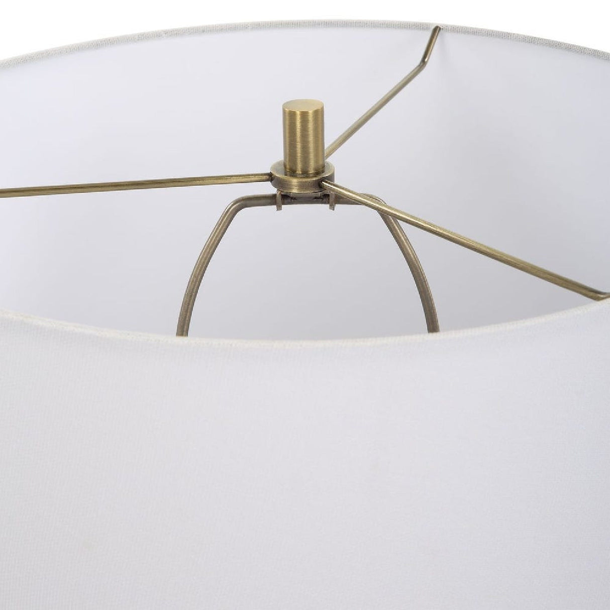 Black Glazed Ceramic Table Lamp by Uttermost Brielle, alternate view 7