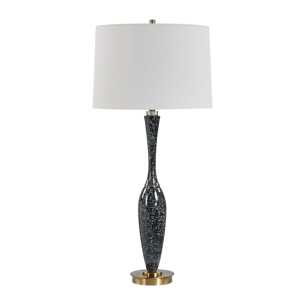 Navy Blue Ceramic Table Lamp by Uttermost Remy, alternate view 3