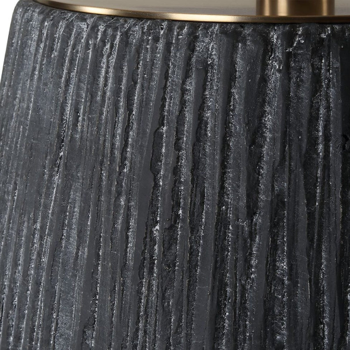 Modern European furniture - Black Textured Concrete Table Lamp by Uttermost Americana - www.oroa.com