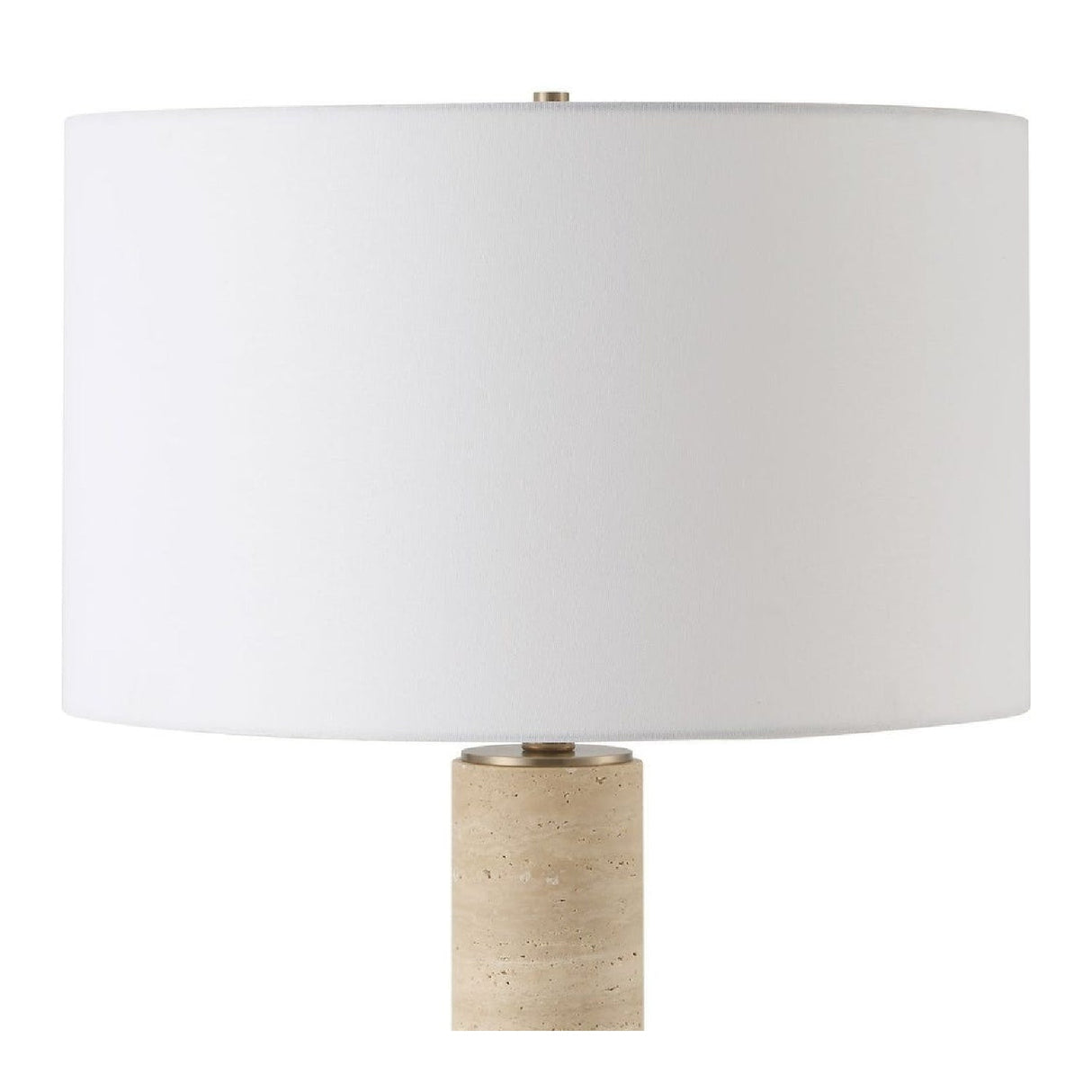 Travertine Column Floor Lamp | Uttermost Knox - www.oroa.com