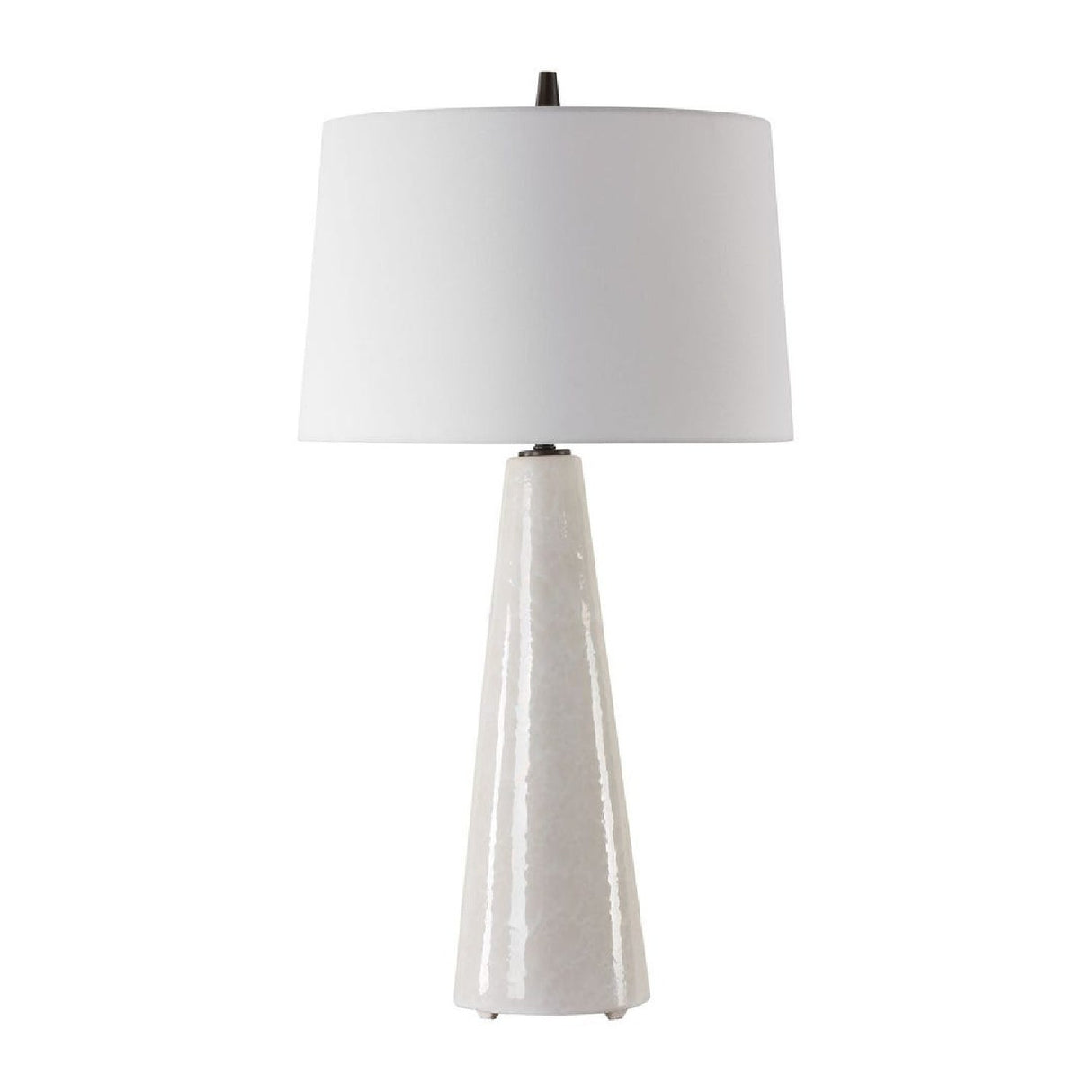 Modern European furniture - Cream Glazed Ceramic Table Lamp by Uttermost Loire - www.oroa.com