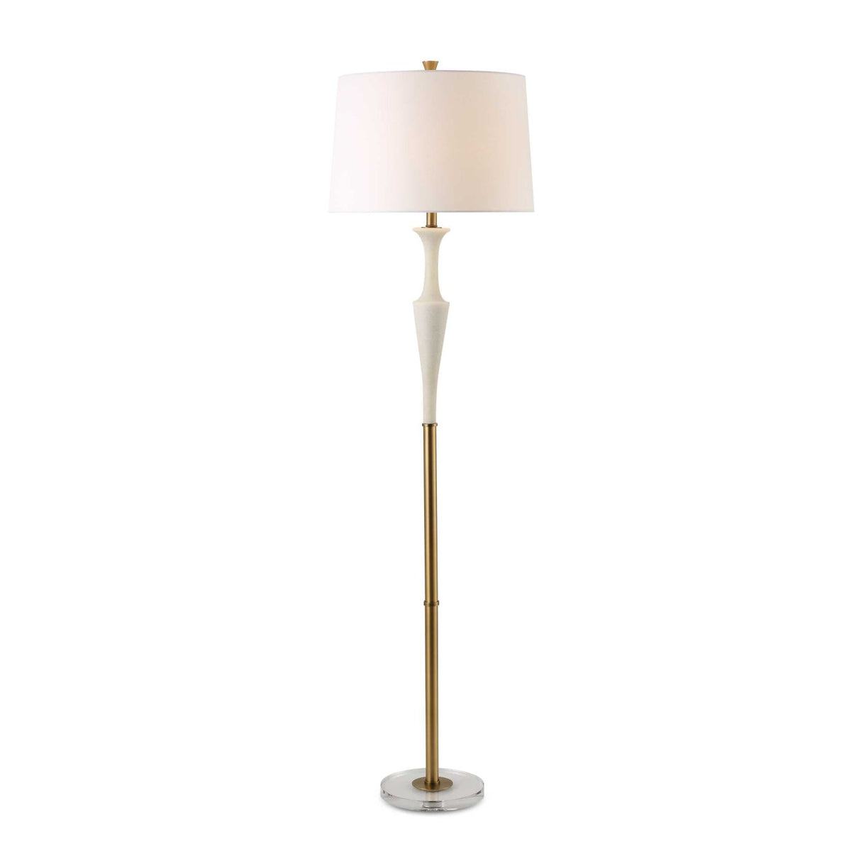 Modern European furniture - White Stone Floor Lamp - www.oroa.com