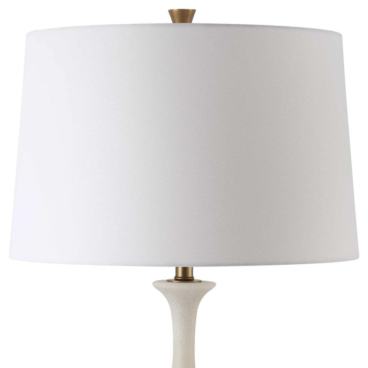 Modern European furniture - White Stone Floor Lamp - www.oroa.com