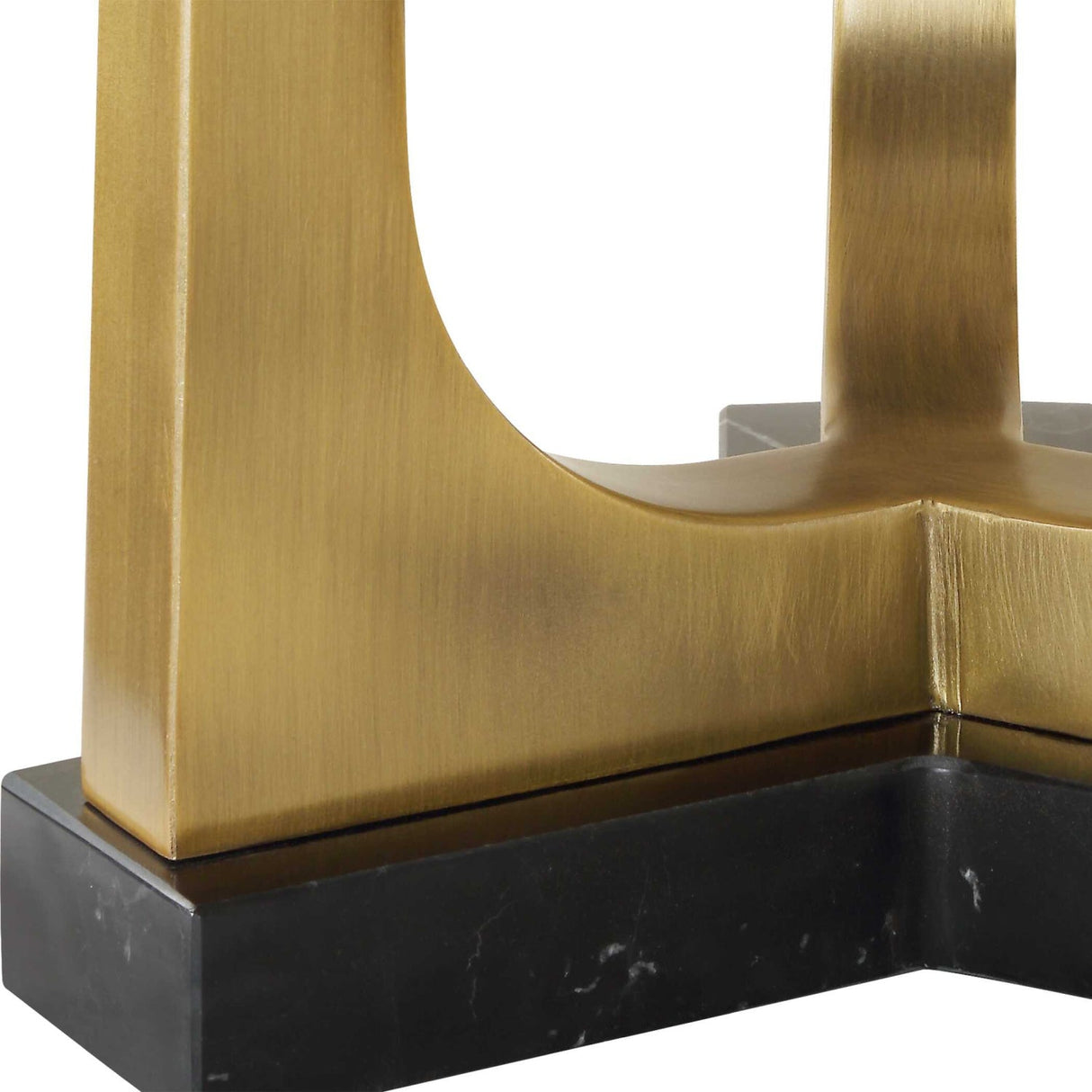 Modern European furniture - Antique Brass Tapered Table Lamp by Uttermost Crossroads - www.oroa.com