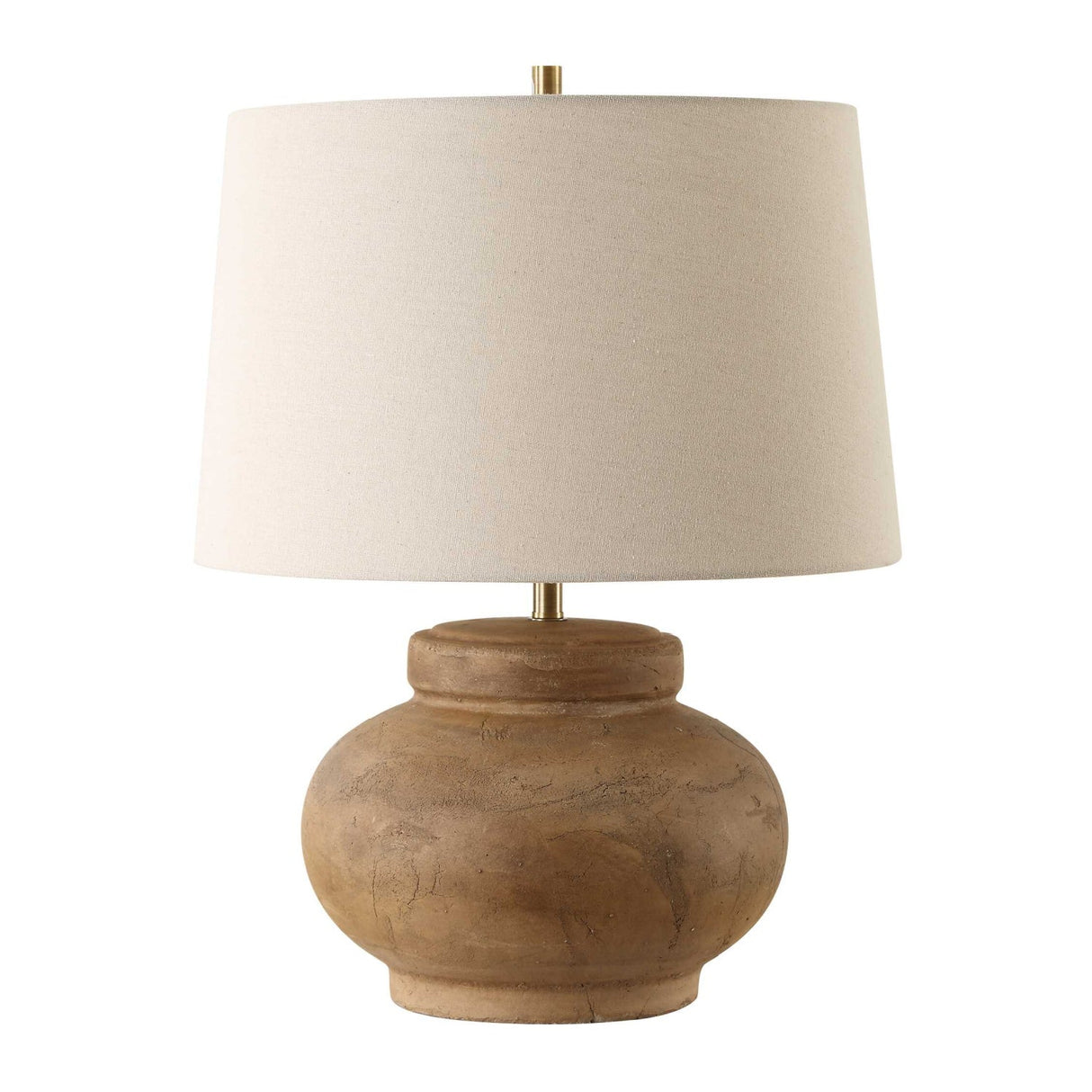 Distressed Terracotta Table Lamp by Uttermost Urbino, alternate view 3