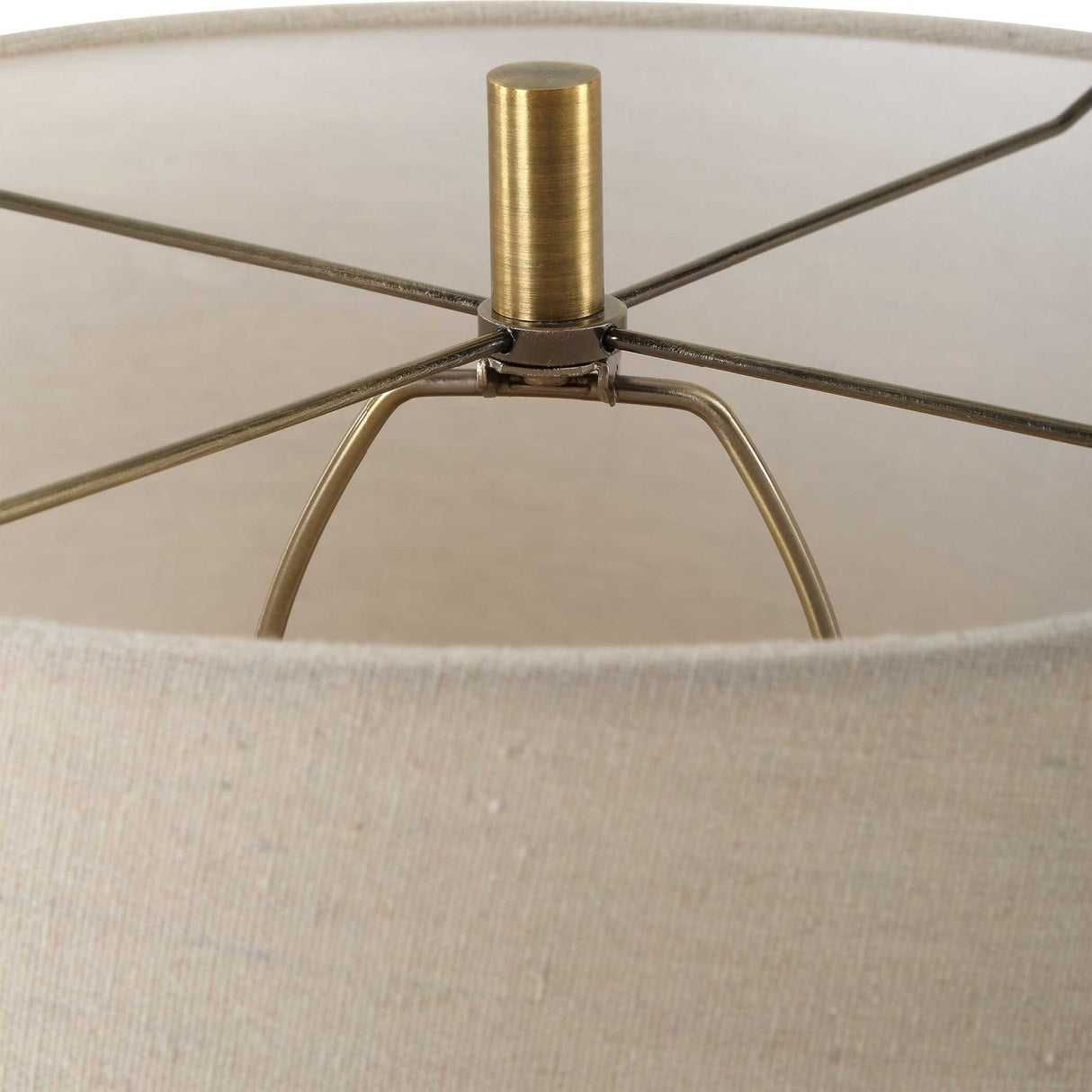 Distressed Terracotta Table Lamp by Uttermost Urbino, alternate view 6