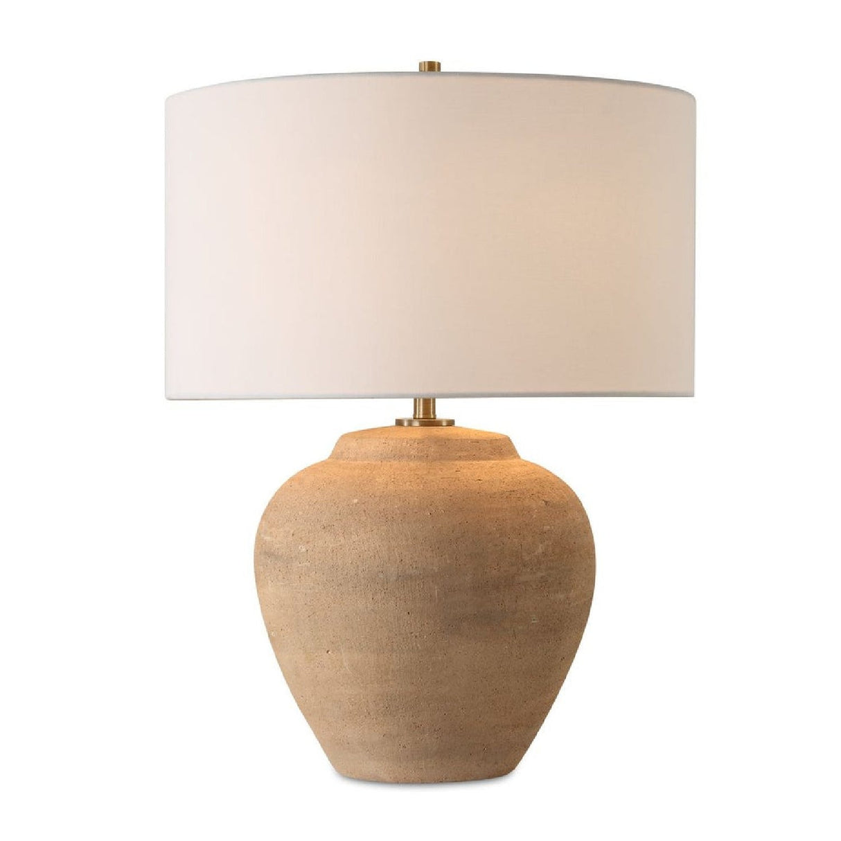 Modern European furniture - Terracotta Vase-Shaped Table Lamp by Uttermost Treviso - www.oroa.com