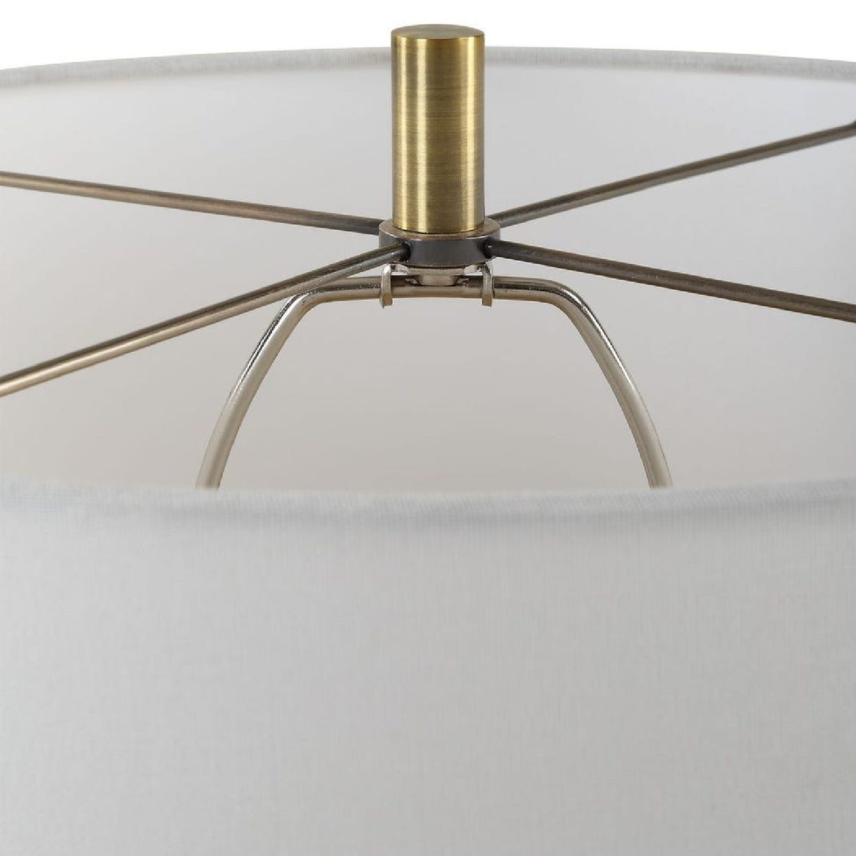 Modern European furniture - Geometrical Black Stone Table Lamp by Uttermost Threefold - www.oroa.com