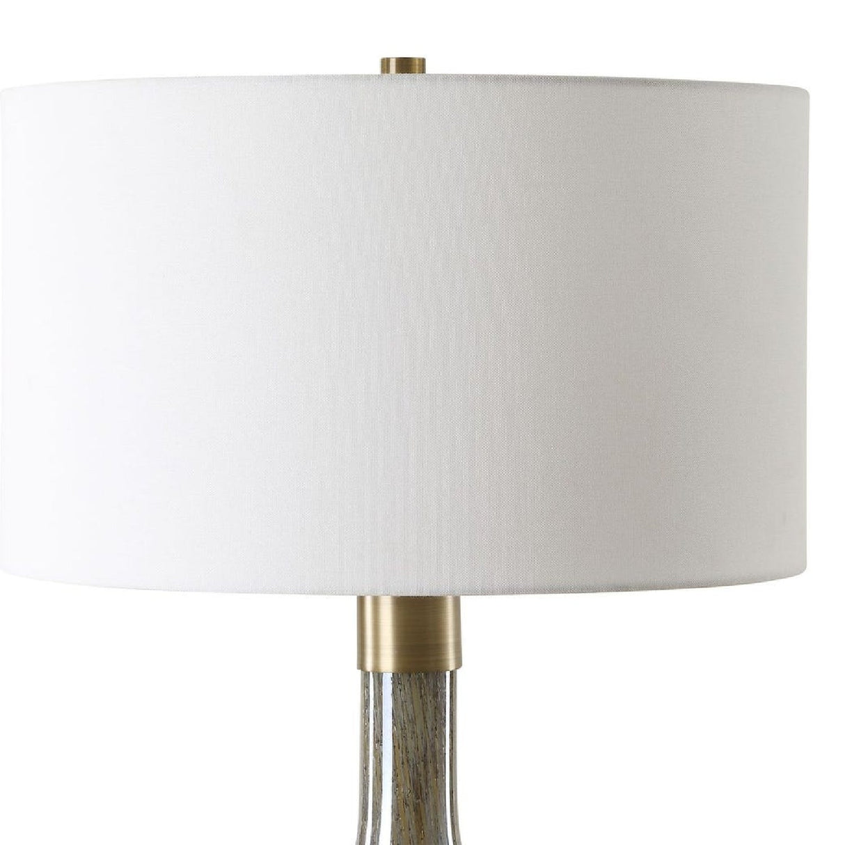 Seeded Glass Table Lamp by Uttermost Rhine, alternate view 6
