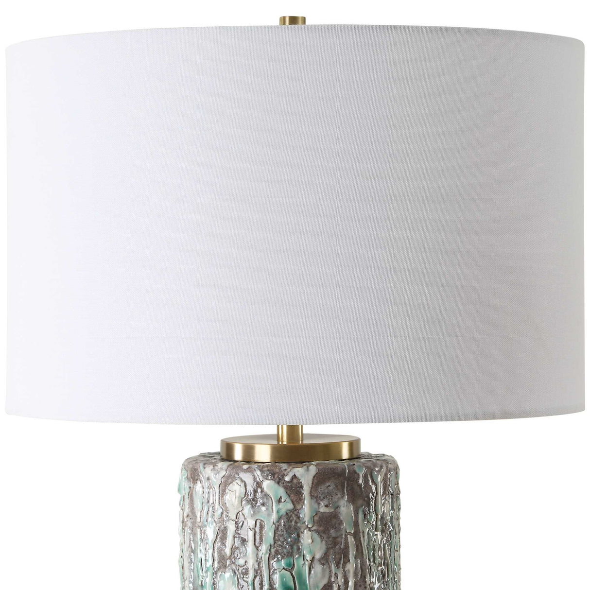 Crackled Ceramic Table Lamp | Oroa.com