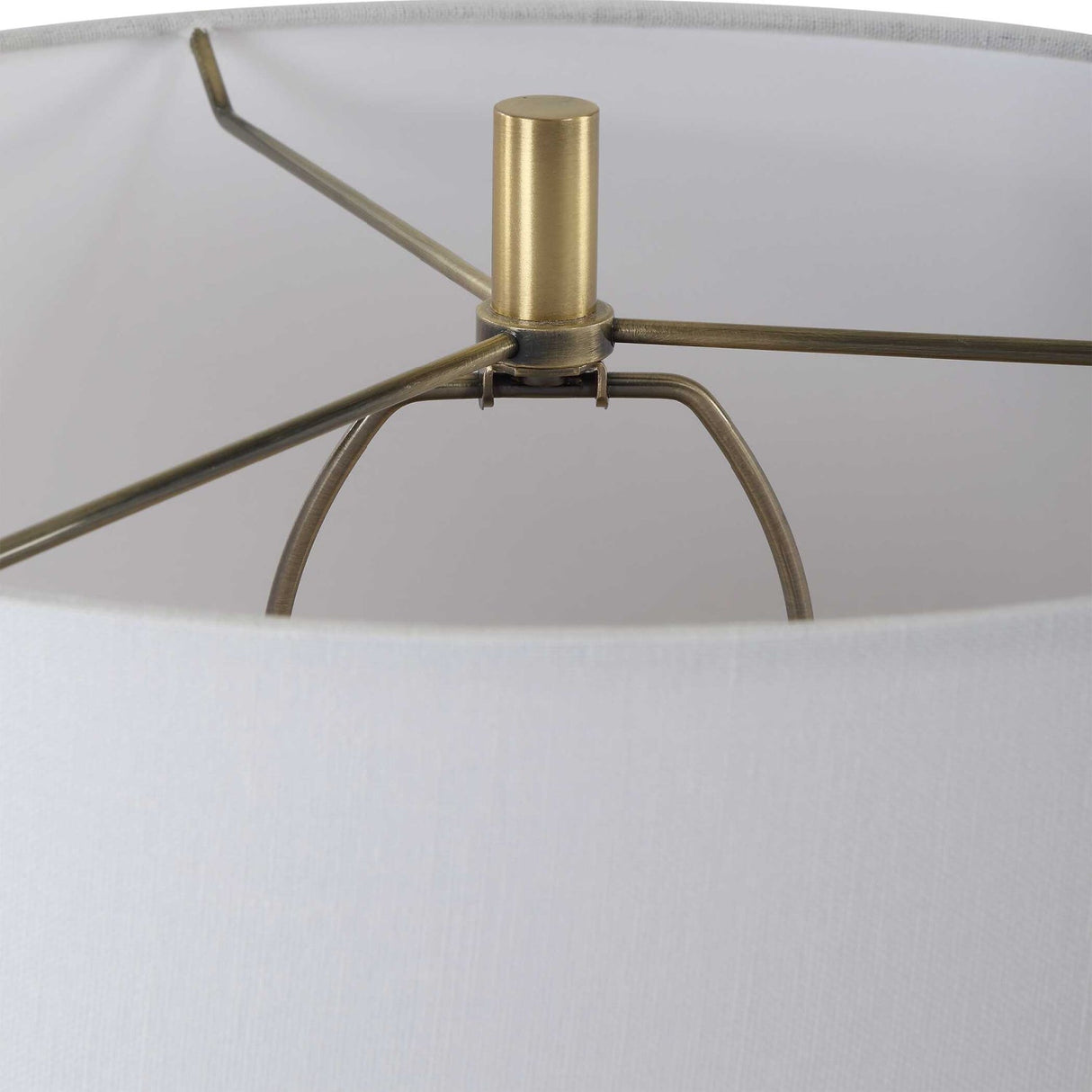 Crackled Ceramic Table Lamp by Uttermost Meltdown, alternate view 5