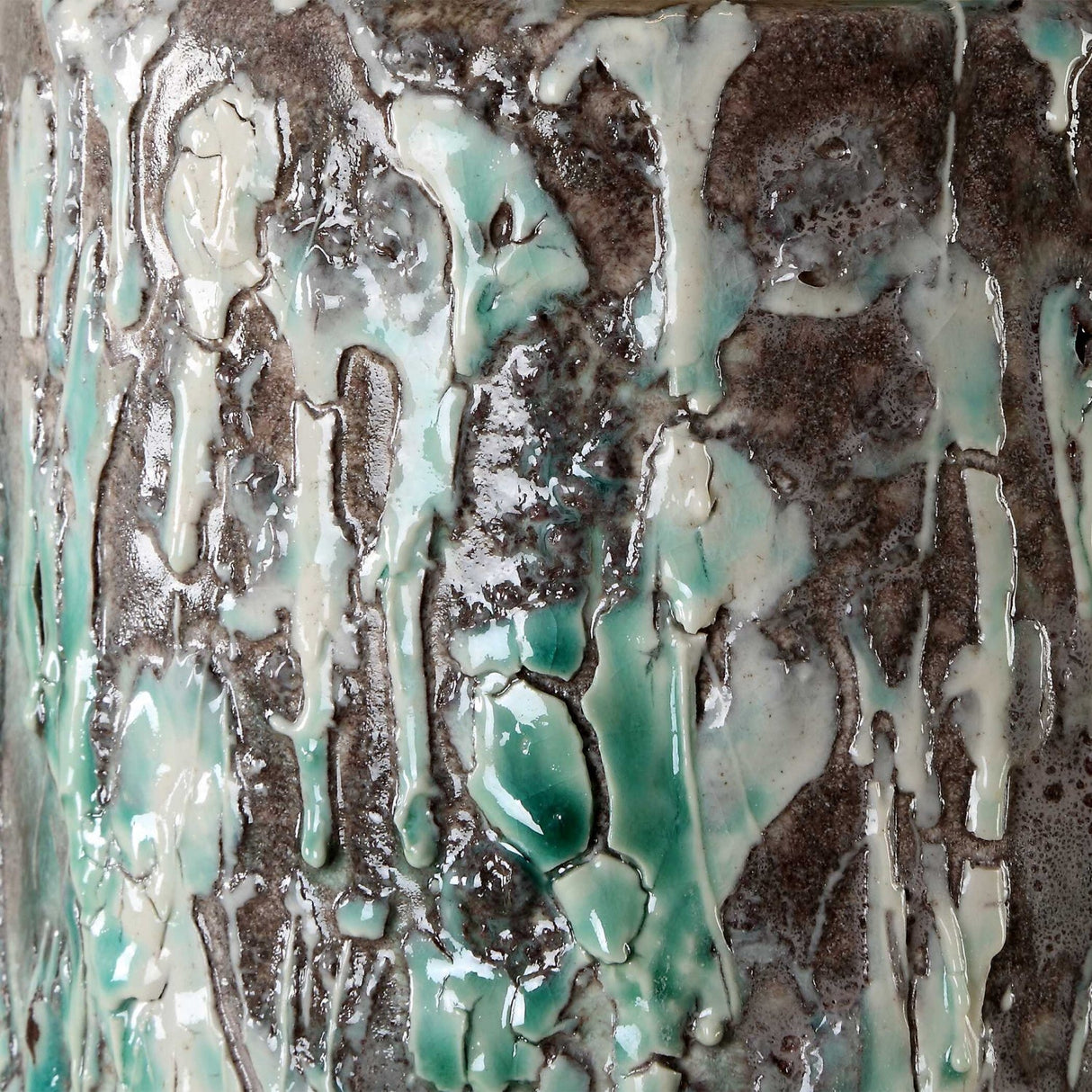 Crackled Ceramic Table Lamp by Uttermost Meltdown, alternate view 6