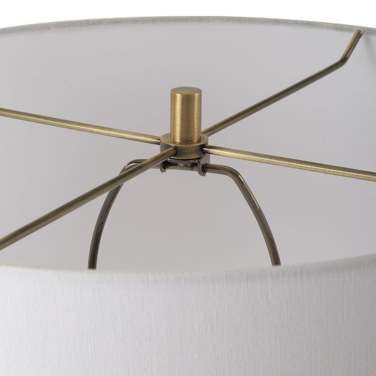 White Ceramic Floor Lamp | Uttermost Quite The Buzz - www.oroa.com