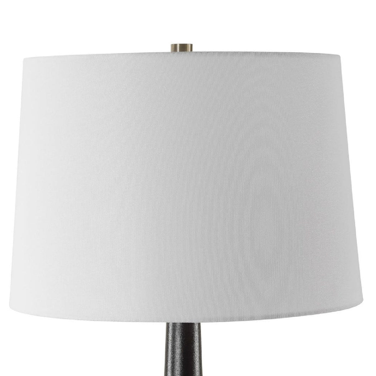 Modern European furniture - Black Ribbed Ceramic Table Lamp by Uttermost Foster - www.oroa.com