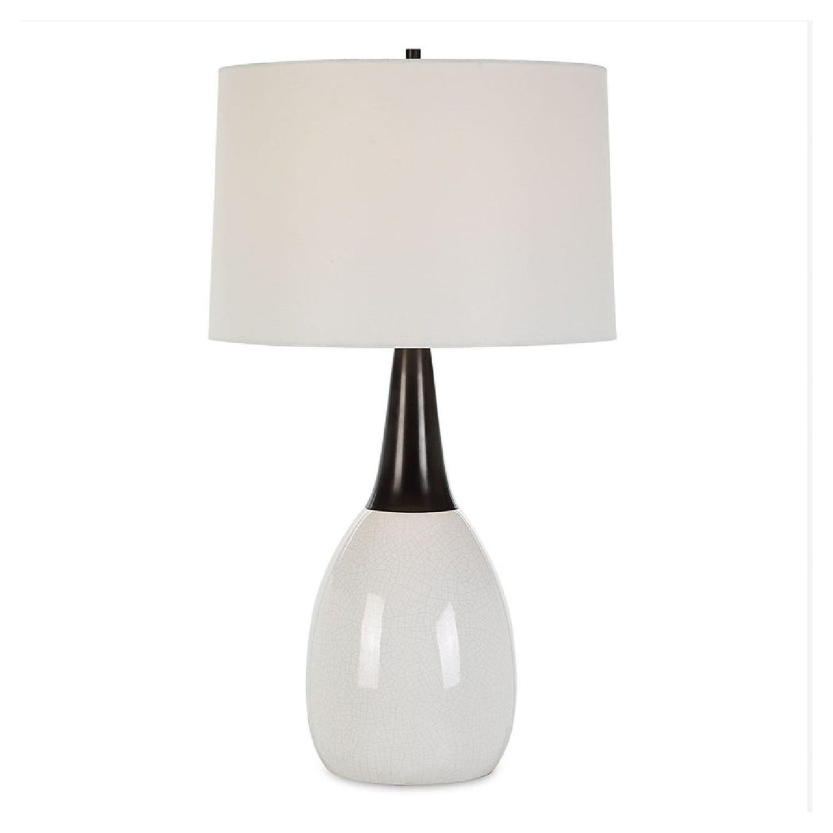 Ceramic White Table Lamp by Uttermost Fralin, alternate view 3