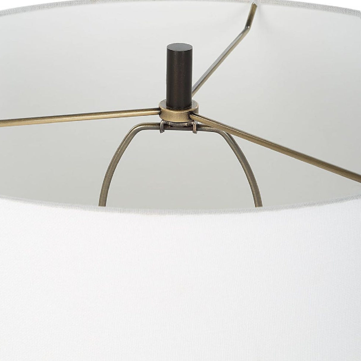 Ceramic White Table Lamp by Uttermost Fralin, alternate view 6