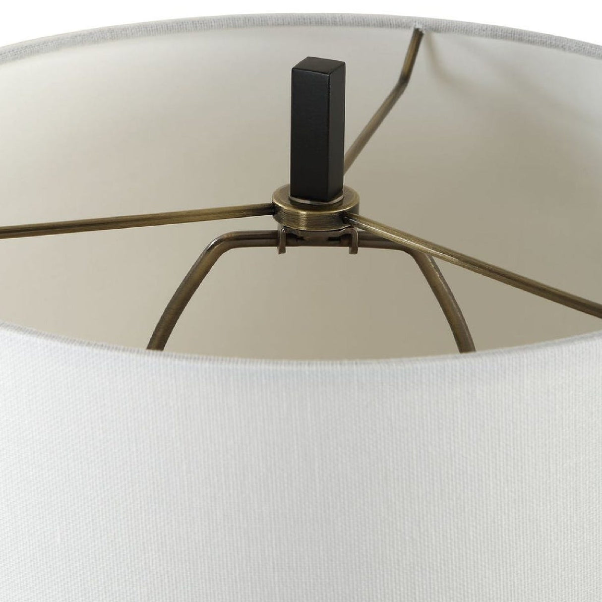 Satin Black Buffet Lamp by Uttermost Hightower, alternate view 6