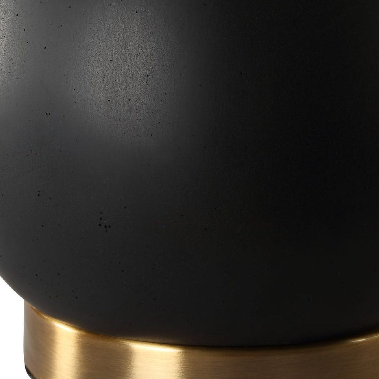 Black Teardrop-Shaped Table Lamp by Uttermost Nocturnal, alternate view 7