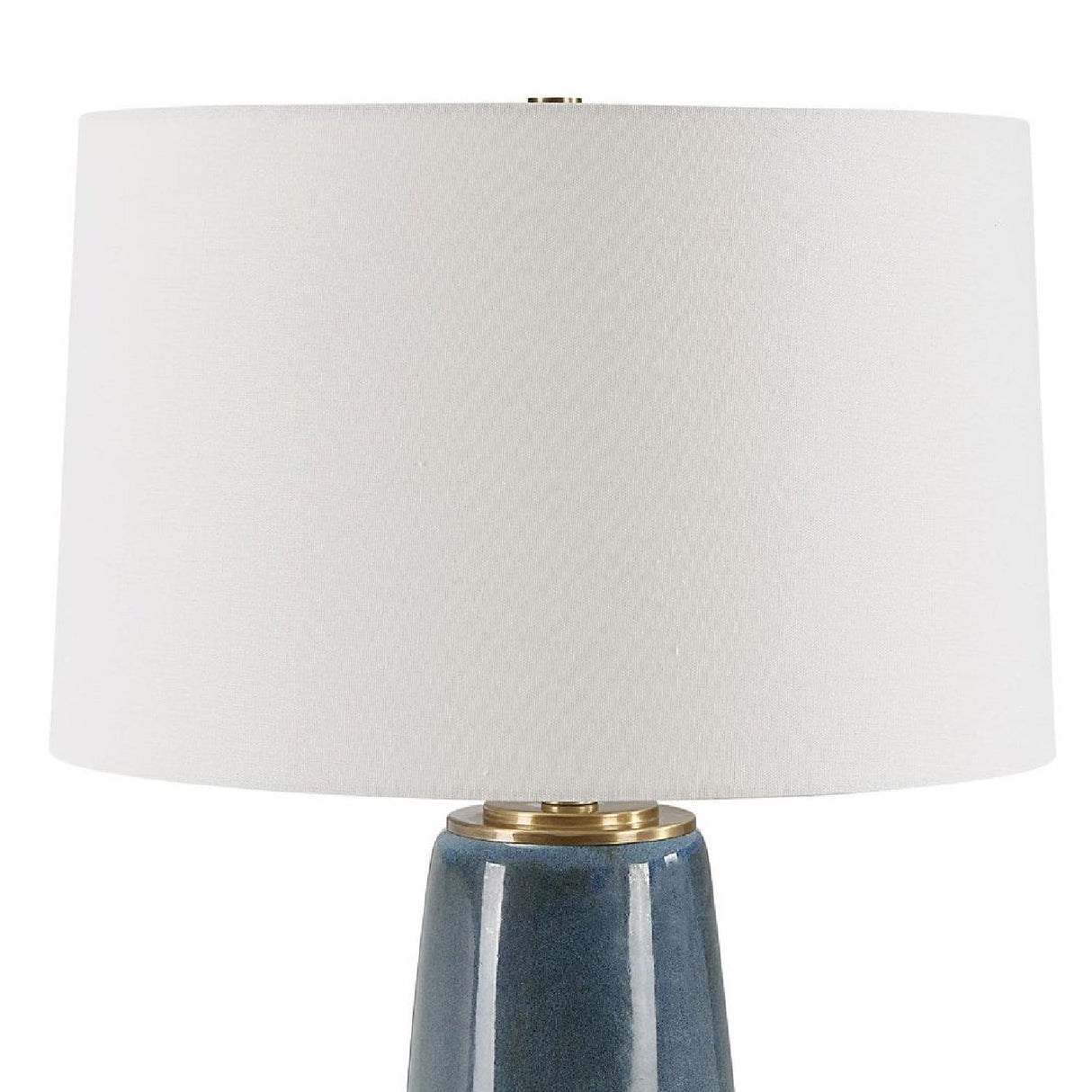 Blue Ceramic Table Lamp by Uttermost Submerged, alternate view 6