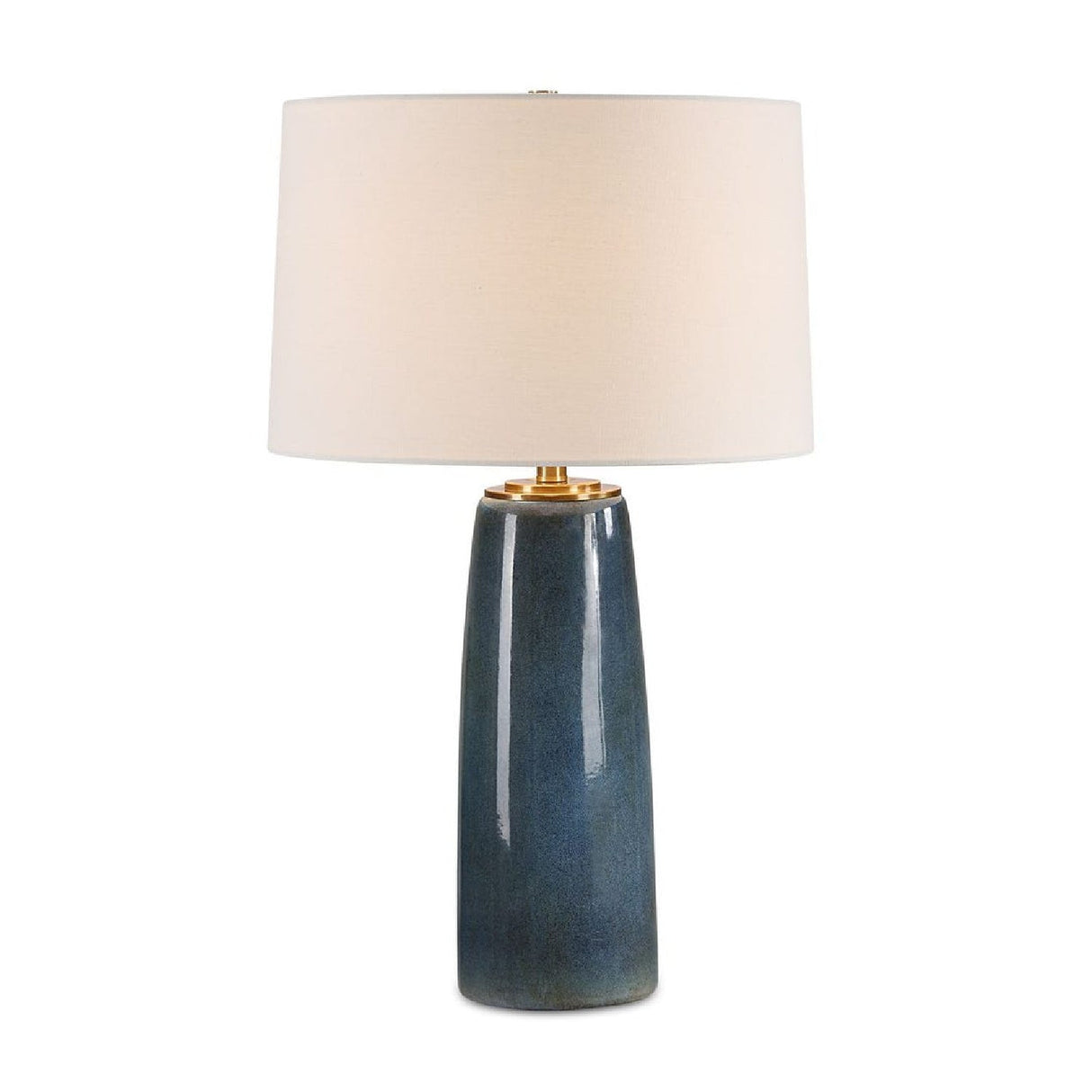 Blue Ceramic Table Lamp by Uttermost Submerged