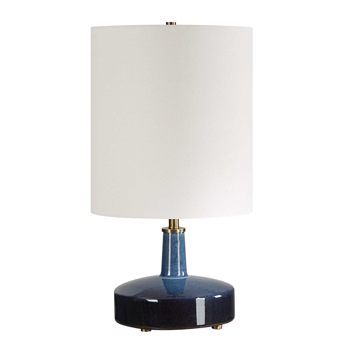Blue Ombre Ceramic Table Lamp by Uttermost Abyss, alternate view 3